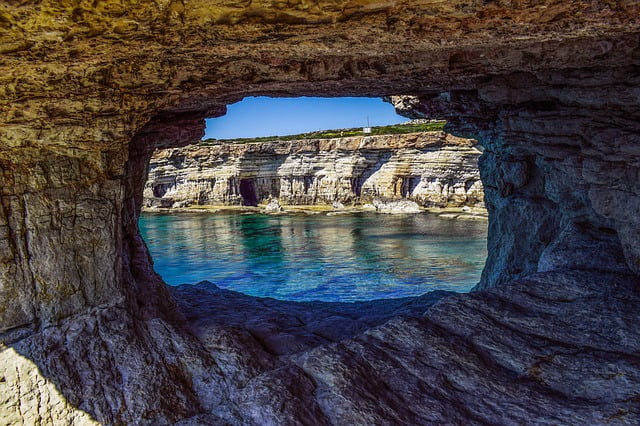 Cyprus sea cave views Image by Dimitris Vetsikas from Pixabay