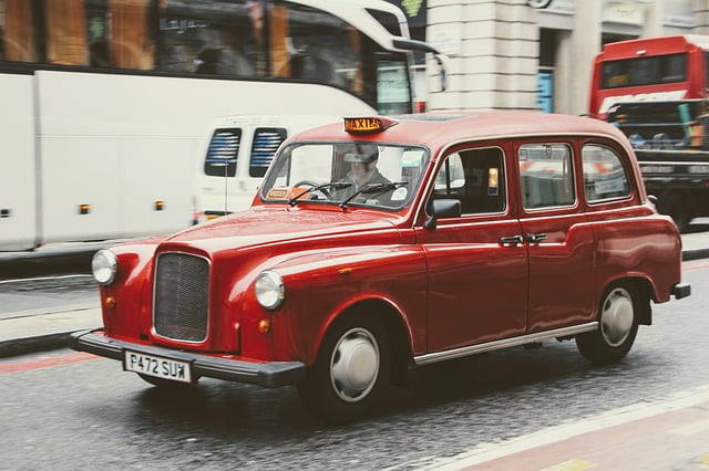 London red taxi on the road Image by Peggy und Marco Lachmann-Anke from Pixabay
