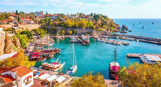 Bodrum Turkey colorful views from a high vantage point Image by Ender BOZ from Pixabay 