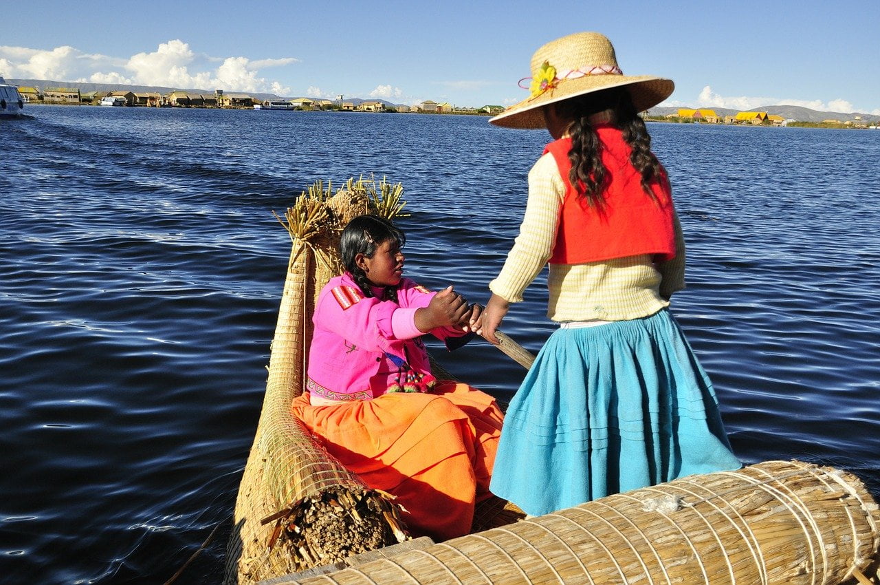 Lake Titicaca in South America by pixabay user Yolanda