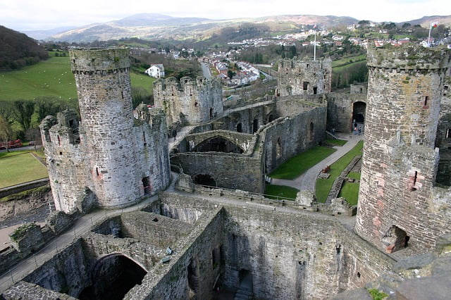 Wales impressive castle