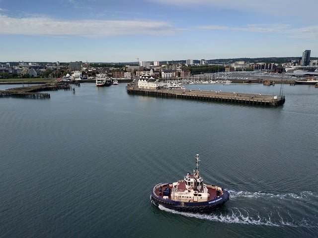 Southampton port views