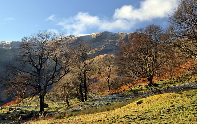 Cumbria scenic views in the Lake District