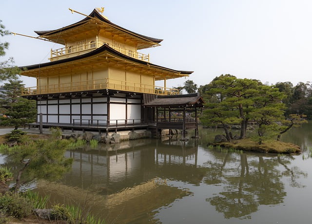 Kyoto Castle views in Japan